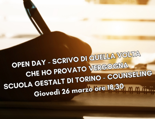 Open Day – Scrivo di quella volta che ho provato vergogna
